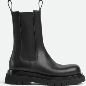Bottega Veneta Lug leather ankle boots